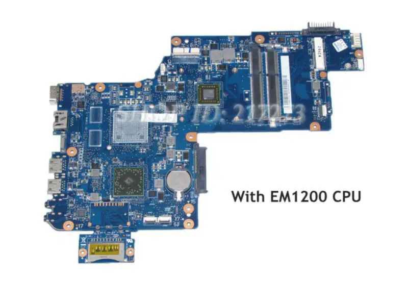 Toshiba H000043600 L870D L875D C875D EM1200 Placa-mãe com placa gráfica dedicada