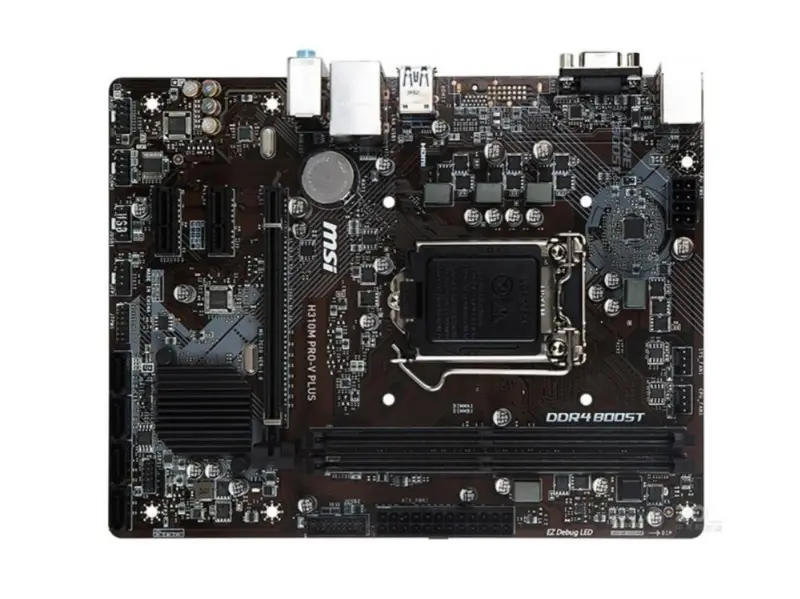 MSI H310M PRO-V PLUS Placa-mãe soquete AM4 DDR4 para Intel H310M H310M USB3.0
