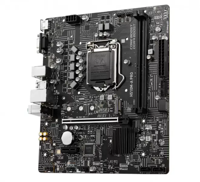 MSI H510M-A PRO Placa-mãe LGA1200 DDR4 64GB M-ATX