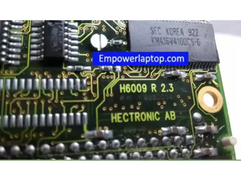 HECTRONIC AB H6009 R 2.3 FUNK TEST S/N 3980 placa-mãe industrial
