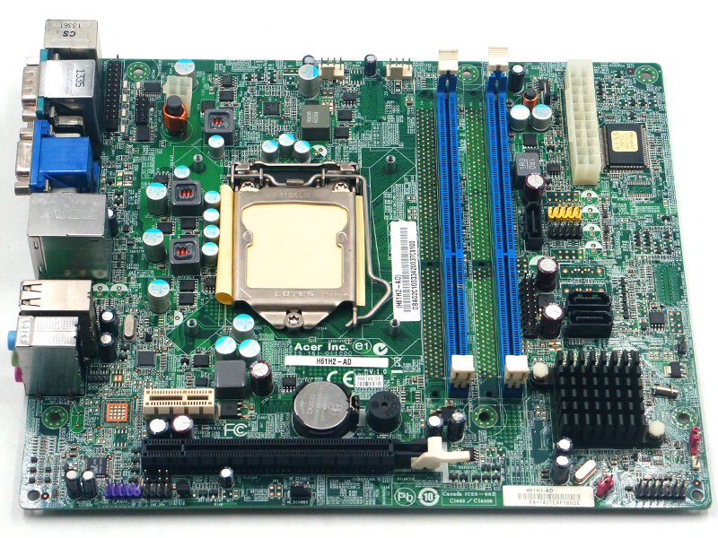 Placa-mãe Acer LGA 1155 H61H2-AD