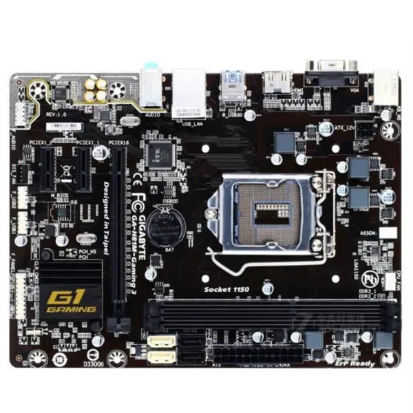 Gigabyte GA-H81M-Gaming 3 Placa-mãe H81 Socket LGA 1150 DDR3 USB3.0 SATA3.0