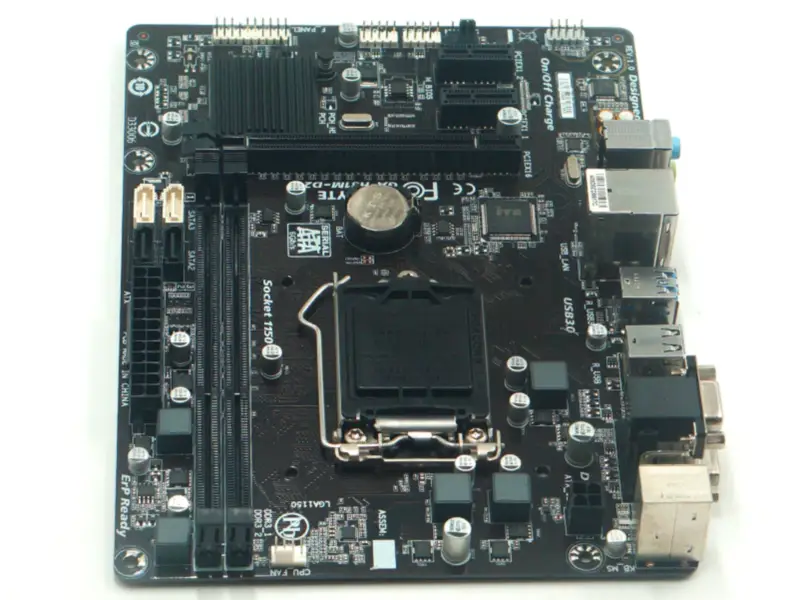 Placa-mãe Ga H81 Ddr3 Suporte para CPU de 4ª geração Lga1150 Ddr3 Ga H81m D2