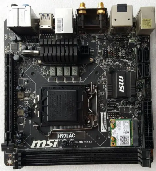 Placa-mãe MSI H97I AC