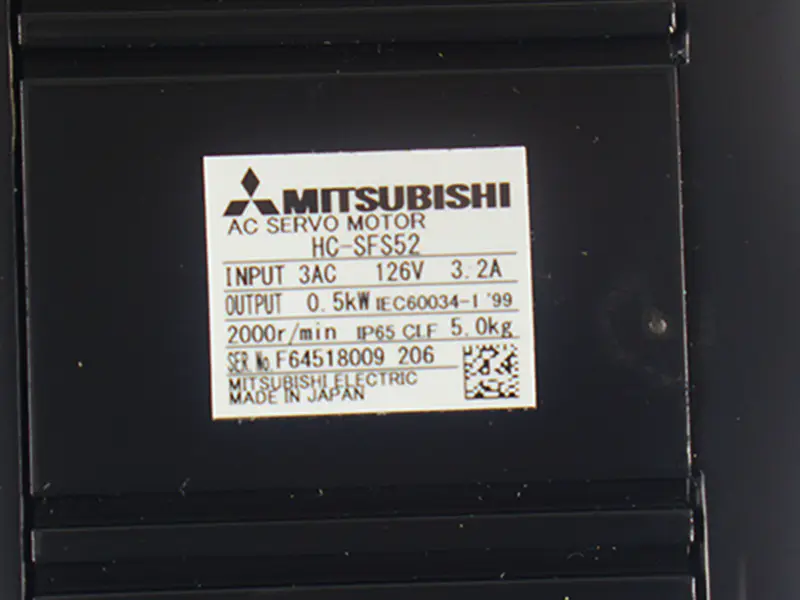 Servomotor CA Mitsubishi HC-SFS52