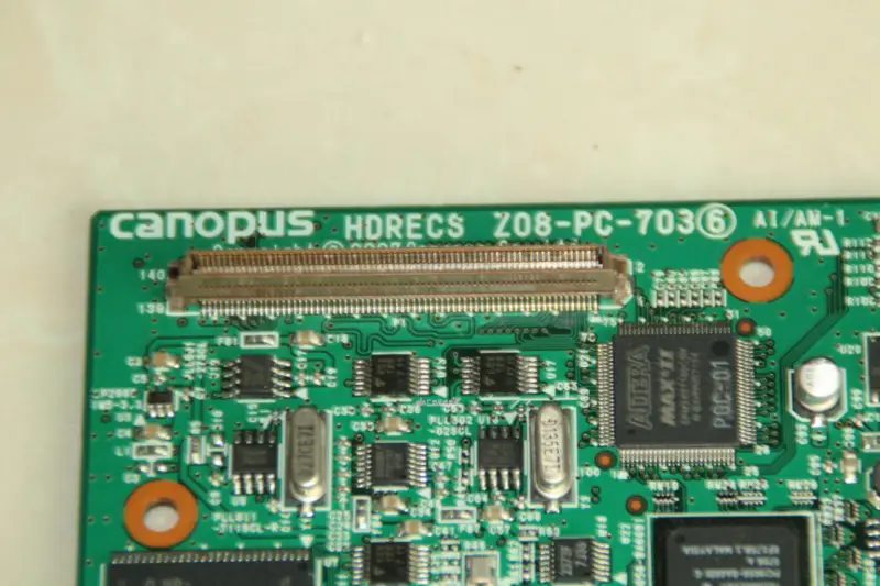 Placa de aquisição de edição de vídeo em tempo real multiformato Canopus HDRECS Z08-PC-703 Pegasus