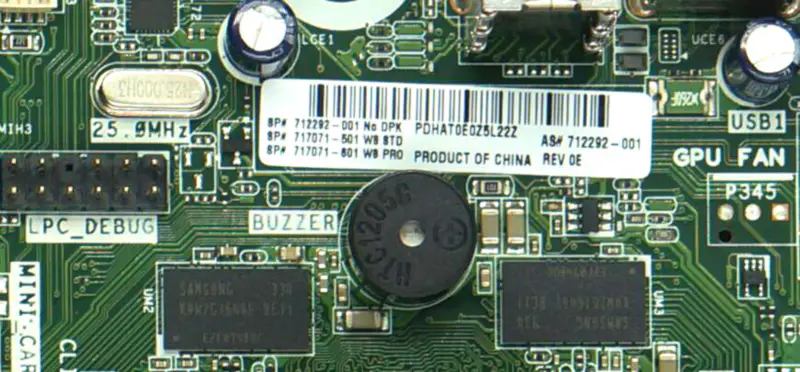 HP 712292-001 717071-501 717071-601 Placa-mãe IPM61-TB LGA 1155 H61