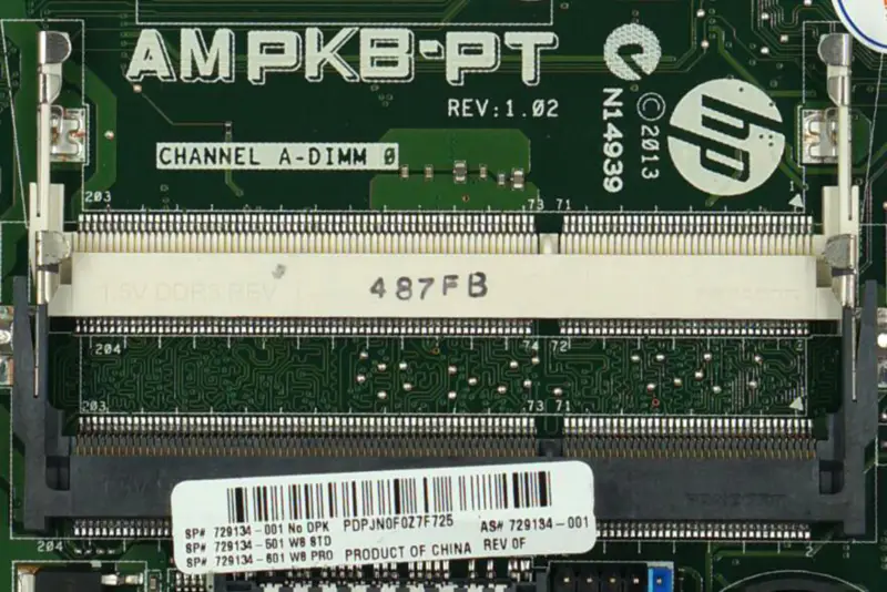 HP 19-2001LA AiO PC 729134-001 729134-501 729134-601 AMPKB-PT Placa-mãe