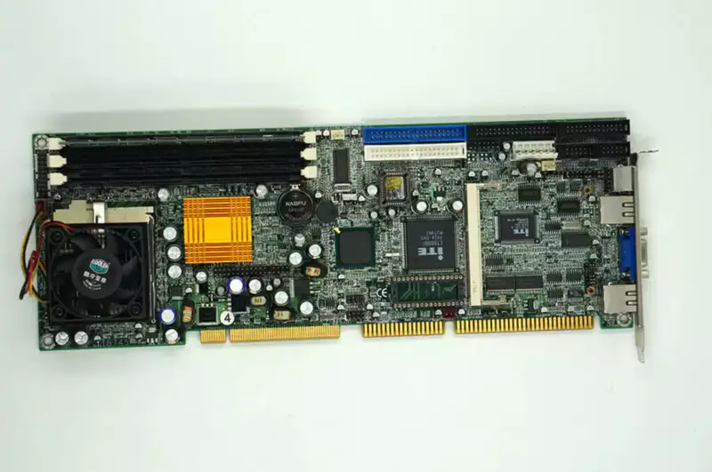 Placa-mãe industrial Ibase IB745 com CPU RAM e FAN