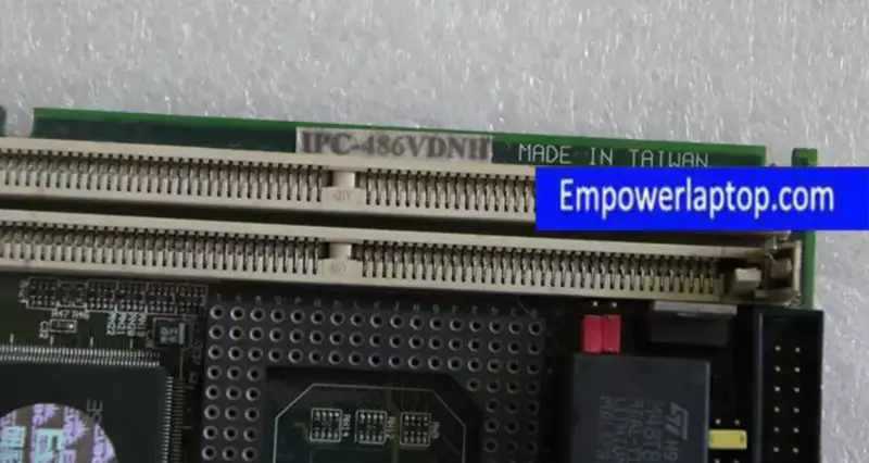 Placa-mãe industrial EVOC IPC-486VDNH 486 de tamanho médio