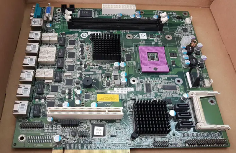 IEI ISP-9652-R10 Placa-mãe para equipamento industrial