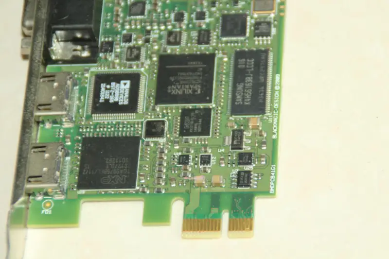 Placa de captura de vídeo HD Decklink Intensity Pro Placa de edição não linear HD