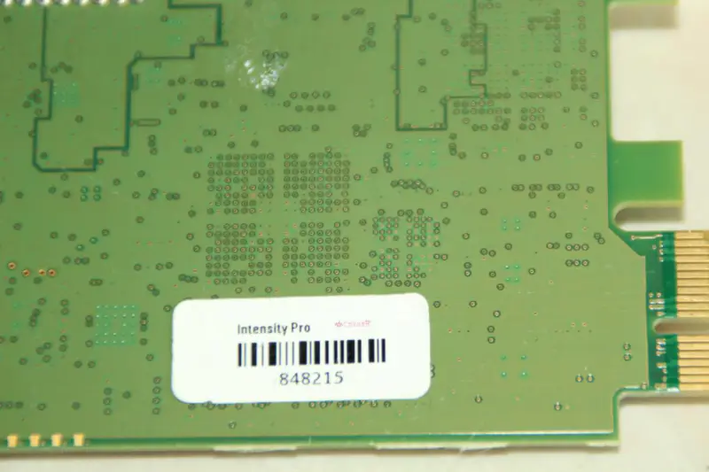 Placa de captura de vídeo HD Decklink Intensity Pro Placa de edição não linear HD