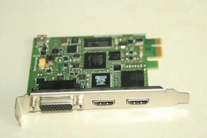 Placa de captura de vídeo HD Decklink Intensity Pro Placa de edição não linear HD