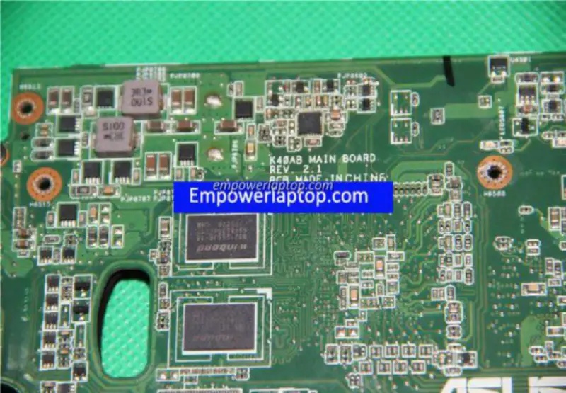 Asus K40AE com CPU Intel Placa-mãe