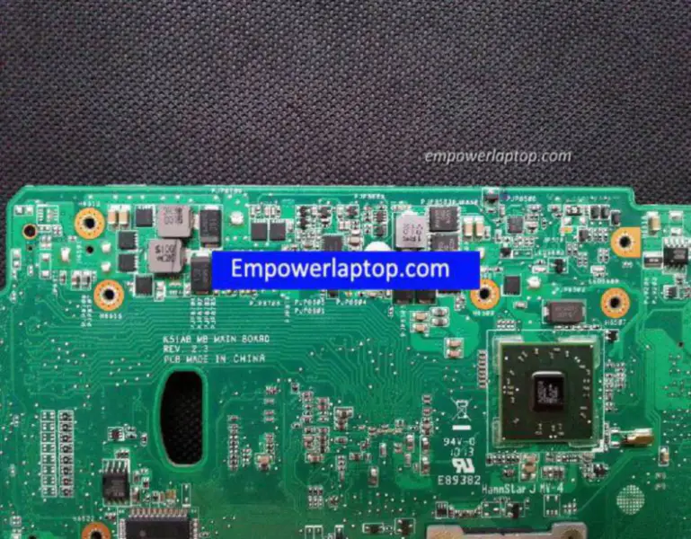 Placa-mãe Asus K70AE com CPU intel