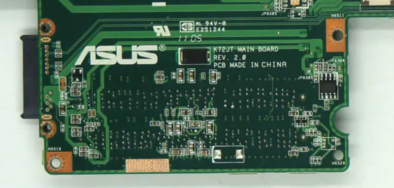 Placa-mãe Asus K72JT