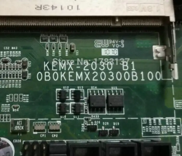 Placa-mãe para equipamento industrial KEMX-2030 B1 0B0KEMX20300B100