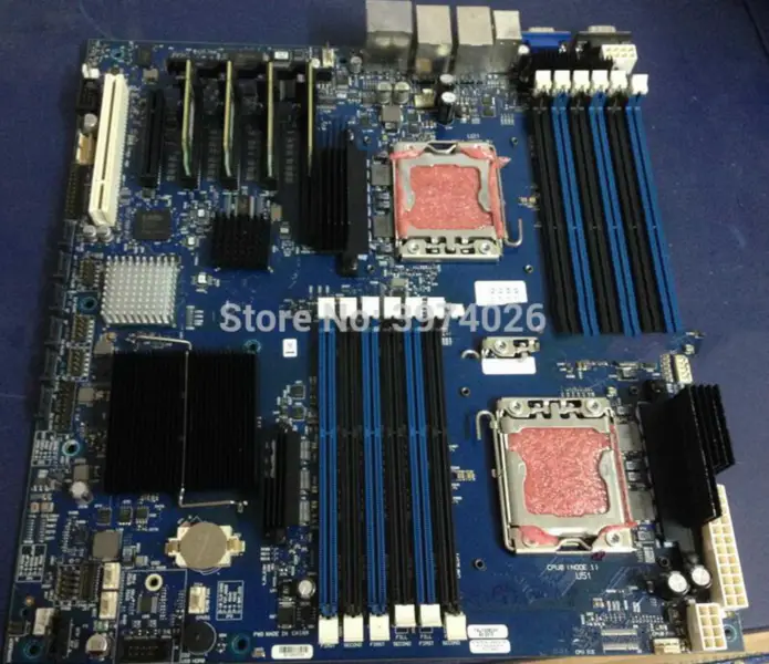 Kontron KTC5520/EATX Placa-mãe para servidor de 1366 pinos X58 compatível com CPU 5520 5639