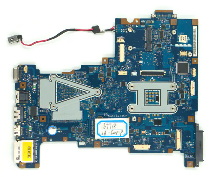 Toshiba L670 L675 L670D L675D NALAA LA-6042P LA-6041P Placa-mãe