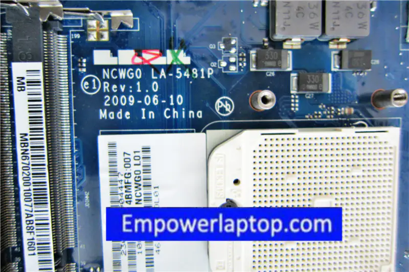 Placa-mãe Acer E527 E627 5532 5517 NCWG0