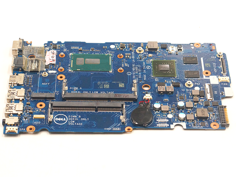 Dell Latitude 3450 3550 LA-B072P ZAL50/51/60/61 PicturesREV:1.0 Placa-mãe para computador portátil I7-5500U