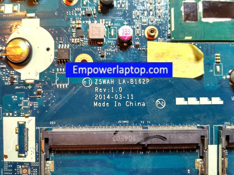 Placa-mãe ACER V3-572P V3-572G Z5WAH LA-B162P