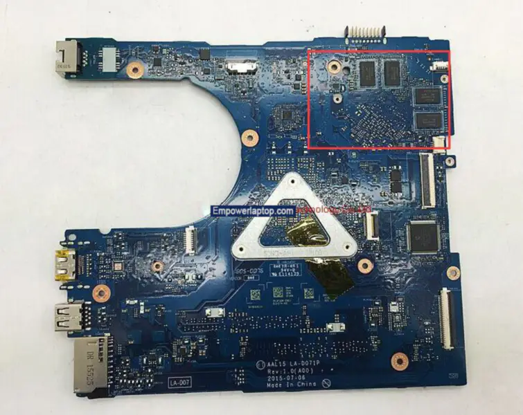 Placa-mãe Dell 5559 AAL15 LA-D071P