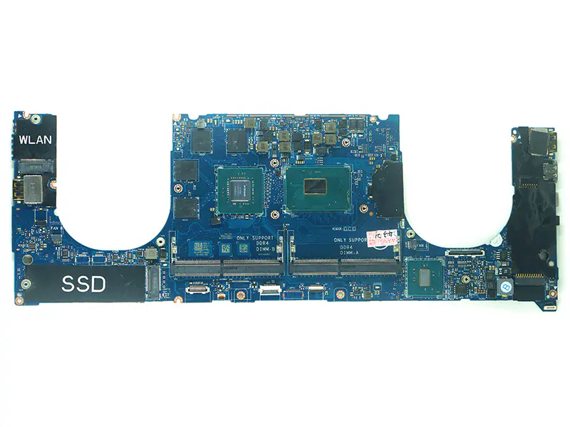 Dell XPS 15 9560 CAM00/01 LA-E331P CN-0YV12N 0YV12N YV12N Placa-mãe