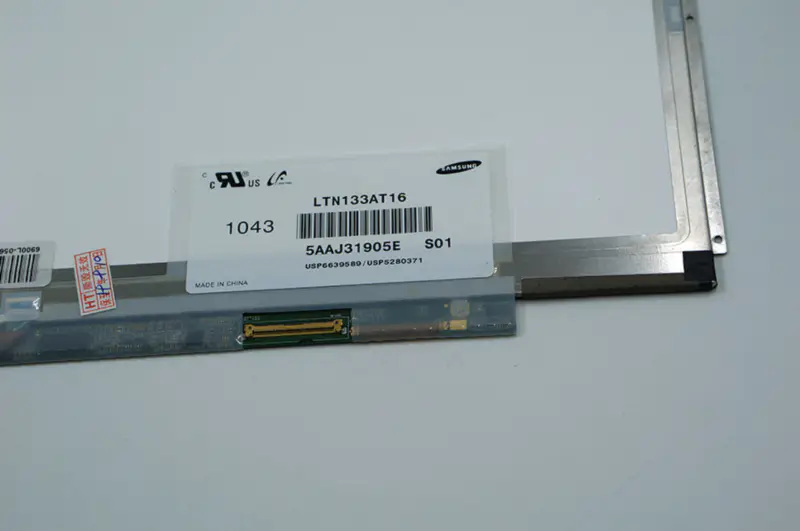 13,3 polegadas LCD LTN133AT16 B133XW03 B133XW01 V.0 N133BGE-L31 CLAA133WA01A para ecrã de substituição