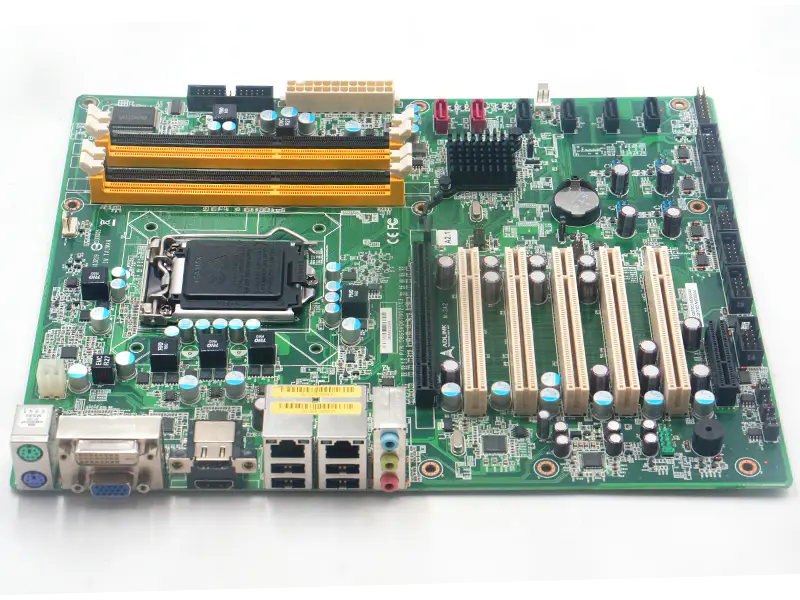 ADLINK M-342 P/N: 08GSAQ67002103 placa-mãe industrial para ADLINK 5*PCI suporte I3 I5 I7