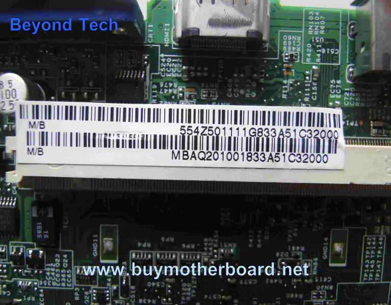 Acer MBAQ201001 placa-mãe para AS5730 5930 5330