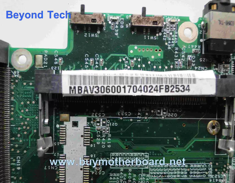 Acer MBAV306001 placa-mãe para 3050