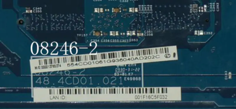 Acer MBPCA01001 placa-mãe para 7738G