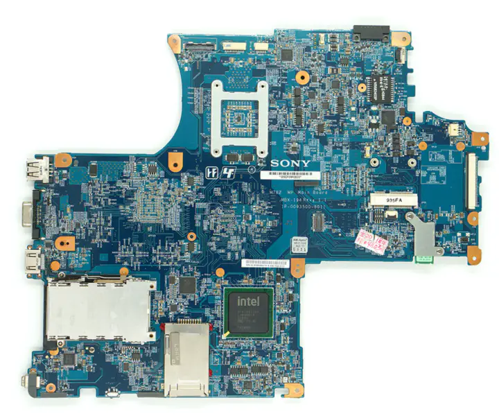 Placa-mãe Sony MBX-194 M781 PVT 1P-008AJ01-8010