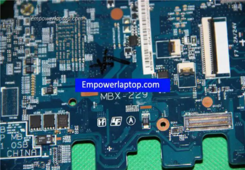 Placa-mãe Sony MBX-229 48.4JH01.0SB