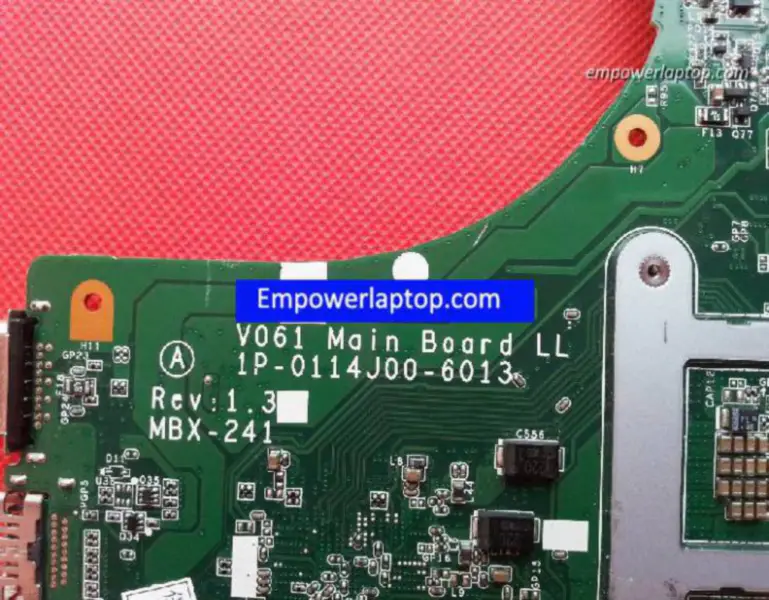 Sony VPCCB MBX-241 V061 1P-0114J00-6013 A1871105A A1848535A Placa-mãe