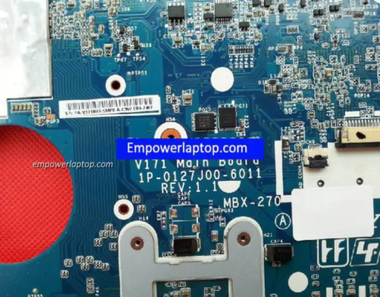 Placa-mãe Sony MBX-270 V171 A1892711A 1P-0127J00-6011