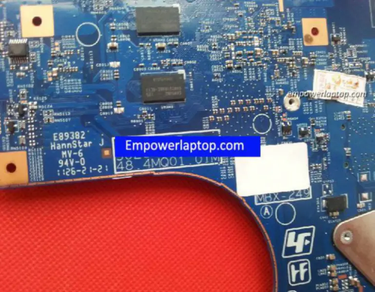 Placa-mãe Sony MBX-249 MBX-249 A1829664A 48.4MQ01.01M N12M-GS2-S-A1