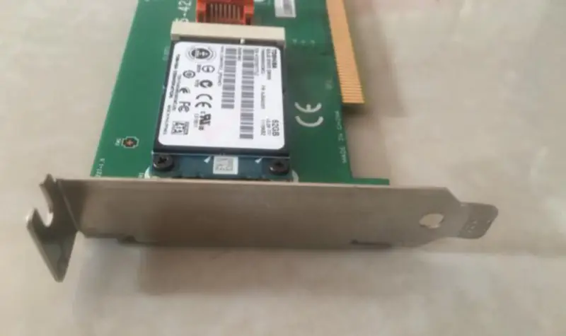 Adaptador de unidade de estado sólido MICRO-STAR MS-4227 VER:1.0 com SSD de 62G