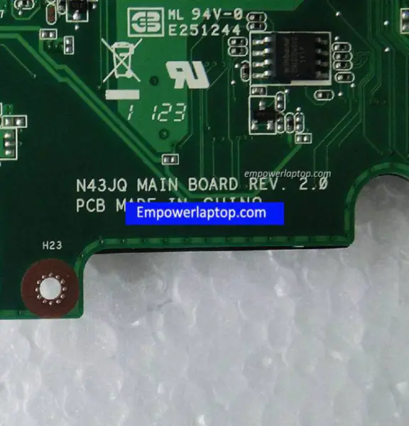 Placa-mãe Asus N43JF