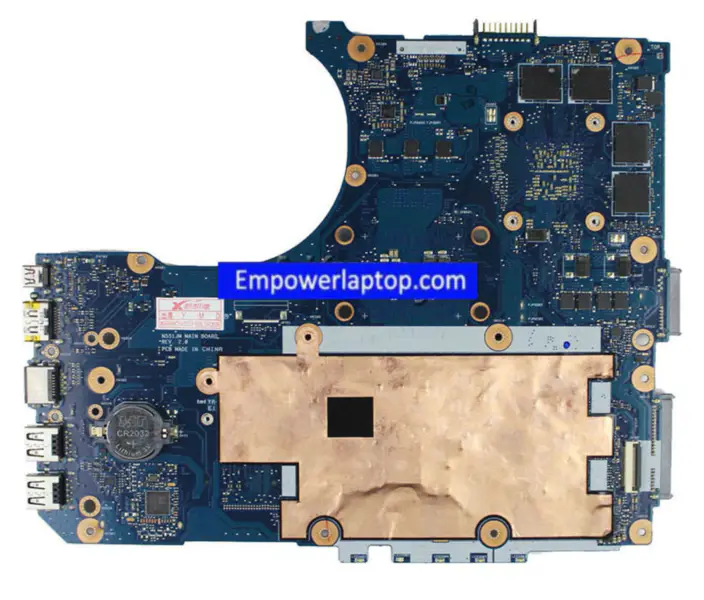 Placa-mãe Asus N551JW para computador portátil N551J