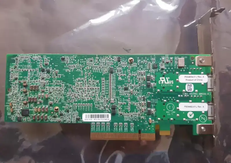Adaptador Ethernet de alto perfil HP NC550SFP de duas portas 10GbE 581199-001