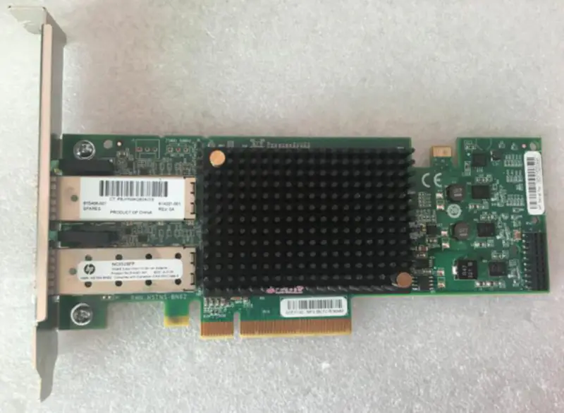 Adaptador de servidor Ethernet HP NC552SFP 10GbE de 2 portas 614203-B21 615406-001 614201-001