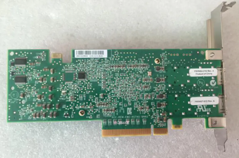 Adaptador de servidor Ethernet HP NC552SFP 10GbE de 2 portas 614203-B21 615406-001 614201-001