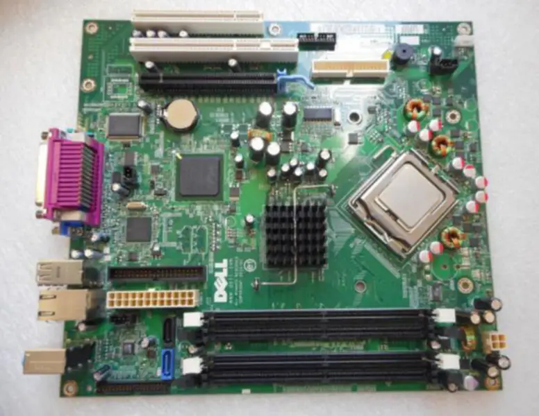 ND237 Dell Optiplex GX620+PEN 4 SL8Q6 CPU CHO15 HJ781 X9681 CJ335 F8096 ND237 placa-mãe