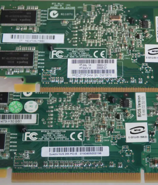 Placa gráfica Quadro NVS 285 128MB 64-bit PCI Express x16