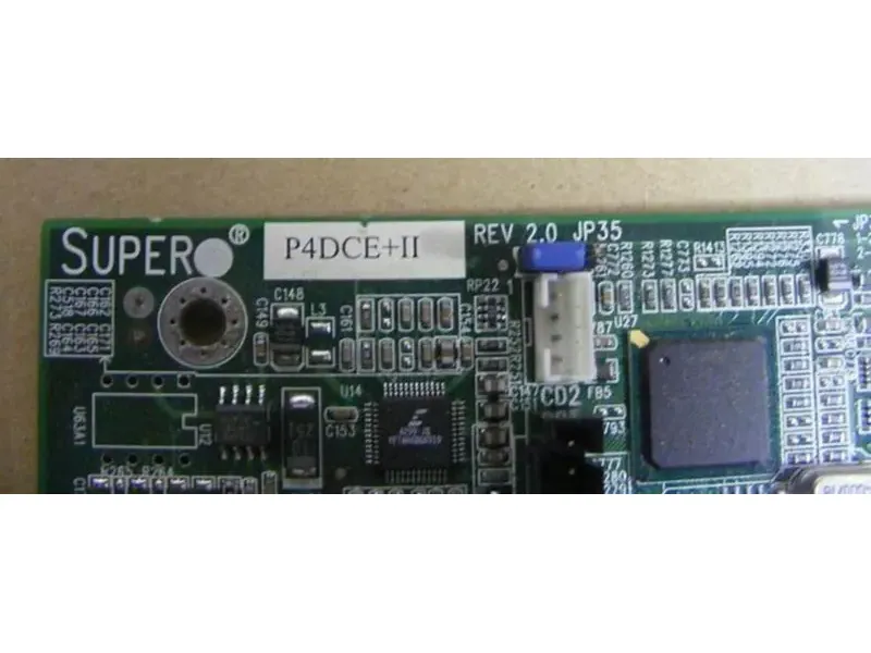 Supermicro P4DCE+II REV 2.0 Xeon 603 placa-mãe de servidor