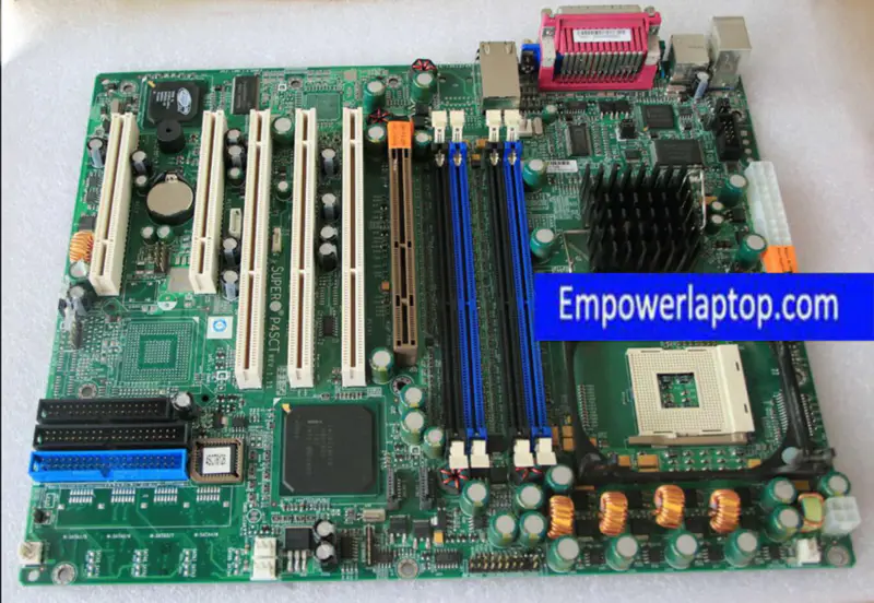 Placa-mãe para equipamento industrial Supermicro P4SCT REV 1.11