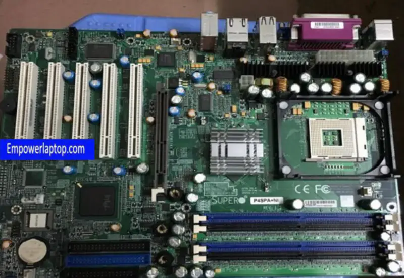 Placa-mãe para estação de trabalho SuperMicro P4SPA+NI REV 1.1